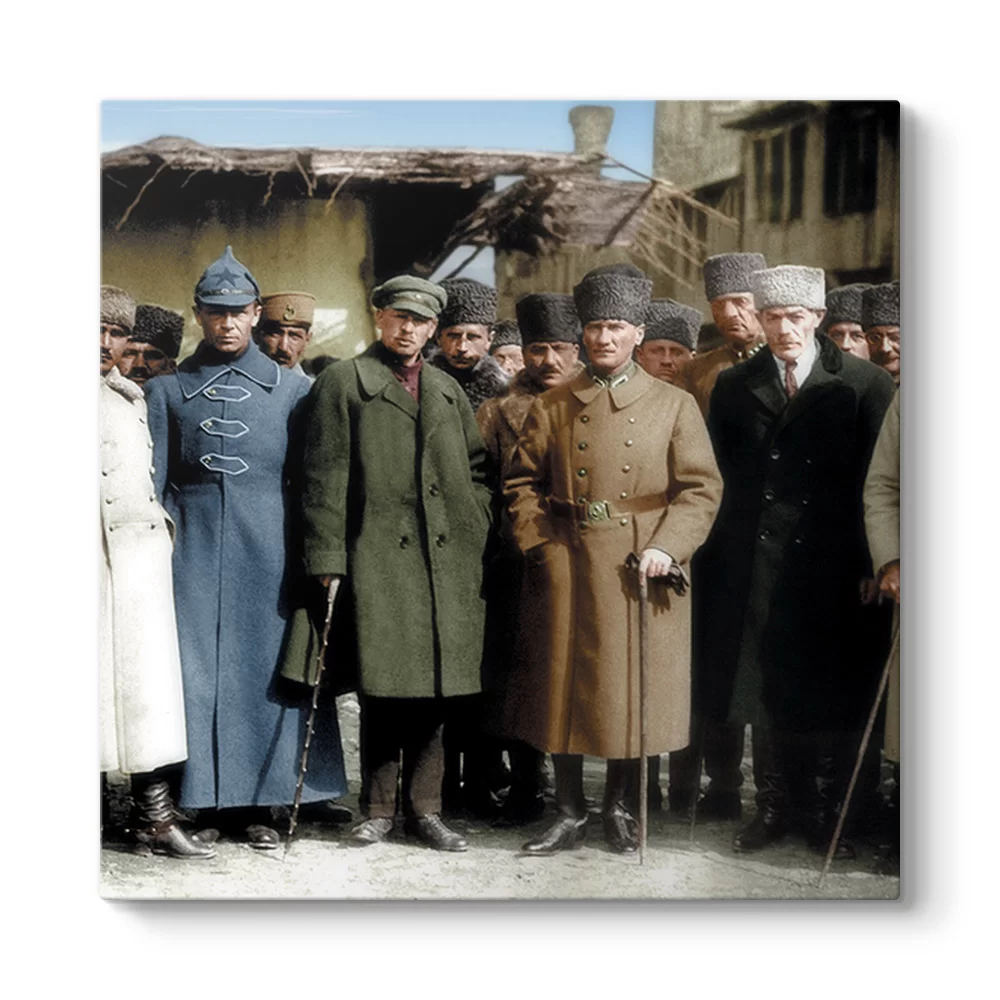 Atatürk Yabancı Devlet Adamları Tablosu - Model 3